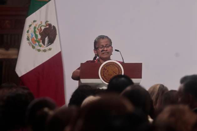 March 14, 2025, Mexico City, Cdmx, Mexico: Mexican President CLAUDIA SHEINBAUM leads the World Conference of Women Parliamentarians at the National Palace. The United Nations (UN) in Geneva, Switzerland, announced a few days ago that the IPU World Conference of Women Parliamentarians would be inaugurated by President CLAUDIA SHEINBAUM. She gave a speech entitled The Path to Parity in Mexico. Women parliamentarians from around the country and abroad, such as the President of the National Assembly of Tanzania, TULIA ACKSON, also spoke. Mexico City Mexico - ZUMAp204 20250314_zip_p204_026 Copyright: xJosuexPerezx