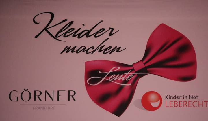 15.03.2025 Neu-Isenburg, Hotel Hilton Kleider machen Leute Benefiz Gala Modenschau - Prominente auf dem Catwalk Logo der Veranstaltung DFL DFB REGULATIONS PROHIBIT ANY USE OF PHOTOGRAPHS AS IMAGE SEQUENCES AND OR QUASI-VIDEO.