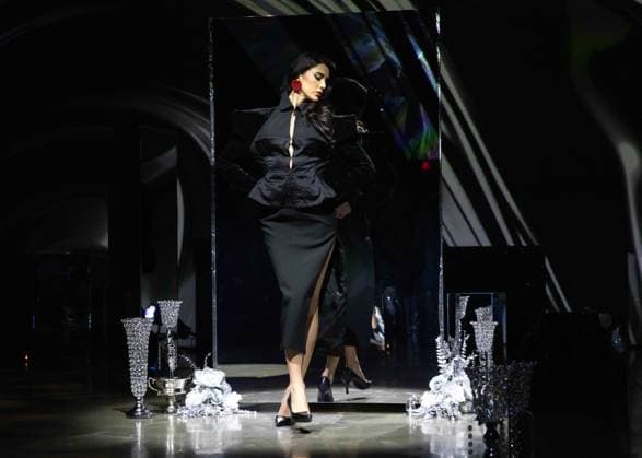 March 16, 2025, Los Angeles, California, USA: The Garden of Forking Paths Spring Fashion Show by SELENEE at the Neue House in Los Angeles, California on March 16, 2025. Los Angeles USA - ZUMAw213 20250316_zep_w213_055 Copyright: xClutchxPocketsxWamblix