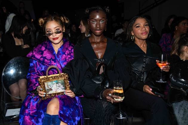 March 16, 2025, Los Angeles, California, USA: The Garden of Forking Paths Spring Fashion Show by SELENEE at the Neue House in Los Angeles, California on March 16, 2025. Los Angeles USA - ZUMAw213 20250316_zep_w213_071 Copyright: xClutchxPocketsxWamblix