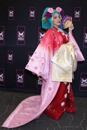 La Mole Convention 2025 - Day 3 The cosplayer Pilo Corral poses for photos during La Mole 2025, comics convention and cosplayers at Mexico City World Trade Center. on March 16, 2025 in Mexico City, Mexico. (Photo by Yamak Perea Eyepix Group) Copyright: xYamakxPerea xEyepixxGroupx YP_17032025_147567