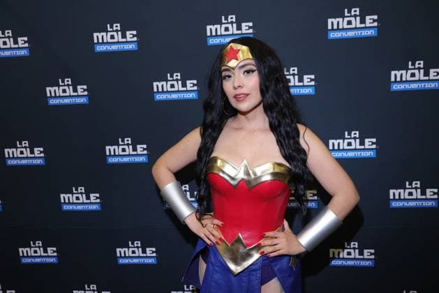March 16, 2025, Mexico City, Ciudad de Mexico, Mexico: The cosplayer Karen G poses for photos during La Mole 2025, comics convention and cosplayers at Mexico City World Trade Center. on March 16, 2025 in Mexico City, Mexico. Mexico City Mexico - ZUMAe321 20250316_zea_e321_046 Copyright: xYamakxPereax