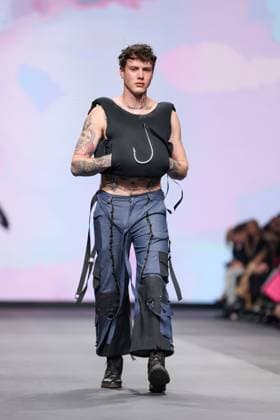 Bipa fashion show Models during a fashion show Vicko Racetin at the Bipa fashion event in Zagreb, March 20, 2025, Croatia Photo; Matija Habljak PIXSELL  MatijaxHabljak PIXSELL