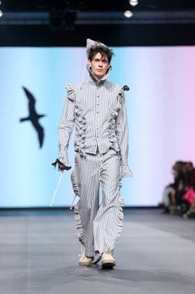 Bipa fashion show Models during a fashion show Vicko Racetin at the Bipa fashion event in Zagreb, March 20, 2025, Croatia Photo; Matija Habljak PIXSELL  MatijaxHabljak PIXSELL