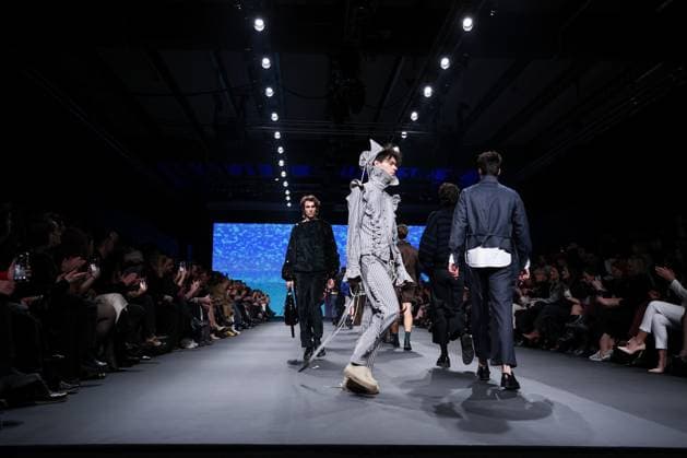 Bipa fashion show Models during a fashion show Vicko Racetin at the Bipa fashion event in Zagreb, March 20, 2025, Croatia Photo; Matija Habljak PIXSELL  MatijaxHabljak PIXSELL