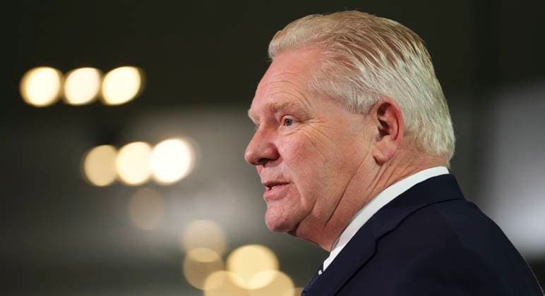 March 21, 2025, Ottawa, Ontario, Canada: Doug Ford, Premier of Ontario, arrives to take part in the First Minister Meeting at the National War Museum in Ottawa on Friday, March 21, 2025. Ottawa Canada  - ZUMAc35_ 20250321_zaf_c35_051 Copyright: xSeanxKilpatrickx