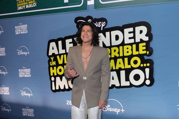 March 21, 2025, Mexico City, Ciudad de Mexico, Mexico: Cristo FernoÂ¡ndez attends the red carpet for Alexander and the Terrible, Horrible, No Good, Very Bad Road Trip film premiere at Sofitel Mexico City Reforma. on March 21, 2025 in Mexico City, Mexico. Mexico City Mexico - ZUMAe321 20250321_zea_e321_031 Copyright: xYamakxPereax
