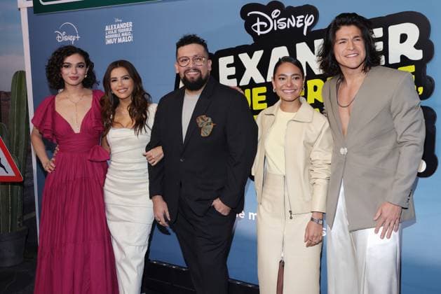 Mexico premiere of Alexander and the Terrible, Horrible, No Good, Very Bad Road Trip at Sofitel Mexico City Reforma Featuring: Paulina Chavez, Eva Longoria, Marvin Lemus, Mabel Cadena, Cristo Fernandez Where: Mexico City, Mexico When: 21 Mar 2025 Credit: Yamak Perea EyePix INSTARimages EDITORIAL USE ONLY. NOT FOR USE BY NEWSPAPERS BASED IN THE UK. Copyright: xx instar54616802