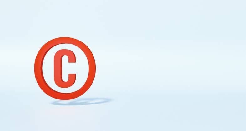 Copyright sign Copyright sign. 3D sign, icon, copyrgith symbol, intellectual property, protection, patent, warning sign. 3D illsutration symbol039s08_copyright_sign