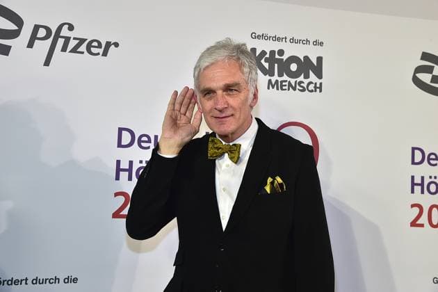 3. Deutschen Hörfilmpreis 2025. Walter Sattler Ankunft zum c in Berlin, am 25.03.2025