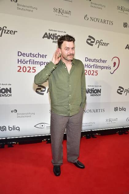 3. Deutschen Hörfilmpreis 2025. Friedrich Muecke Ankunft zum c in Berlin, am 25.03.2025