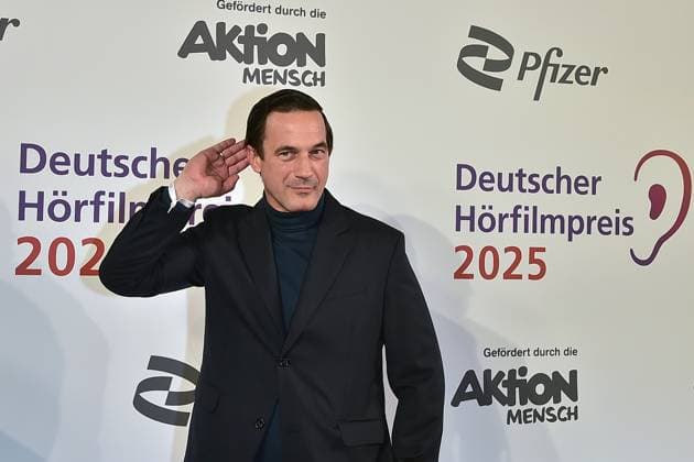 3. Deutschen Hörfilmpreis 2025. Sönke Möhring Ankunft zum c in Berlin, am 25.03.2025