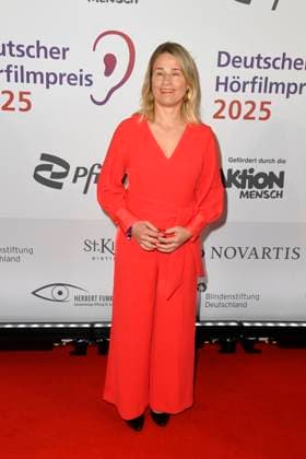 Verena Bentele bei der Verleihung vom Deutschen Hoerfilmpreis am 25.03.2025 in Berlin Deutscher Hoerfilmpreis 2025 in Berlin