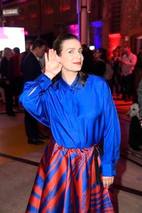 Nadine Heidenreich bei der Verleihung vom Deutschen Hoerfilmpreis am 25.03.2025 in Berlin Deutscher Hoerfilmpreis 2025 in Berlin