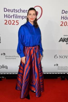 Nadine Heidenreich bei der Verleihung vom Deutschen Hoerfilmpreis am 25.03.2025 in Berlin Deutscher Hoerfilmpreis 2025 in Berlin