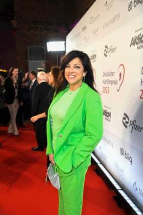 Alice Brauner bei der Verleihung vom Deutschen Hoerfilmpreis am 25.03.2025 in Berlin Deutscher Hoerfilmpreis 2025 in Berlin