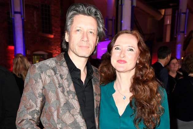 Lovis Willenberg und Deborah Kaufmann bei der Verleihung vom Deutschen Hoerfilmpreis am 25.03.2025 in Berlin Deutscher Hoerfilmpreis 2025 in Berlin
