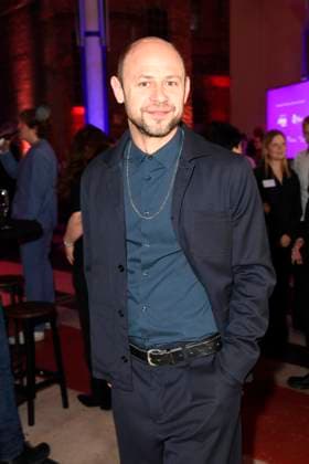 Moritz Fuehrmann bei der Verleihung vom Deutschen Hoerfilmpreis am 25.03.2025 in Berlin Deutscher Hoerfilmpreis 2025 in Berlin