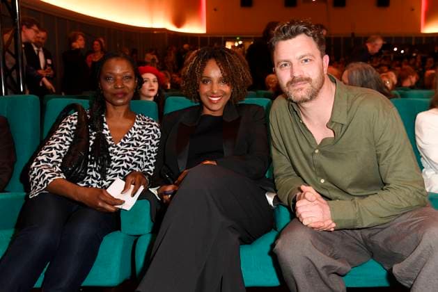 Sheri Hagen, Benita Bailey und Friedrich Muecke bei der Verleihung vom Deutschen Hoerfilmpreis am 25.03.2025 in Berlin Deutscher Hoerfilmpreis 2025 in Berlin