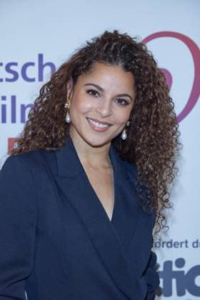 Patricia Meeden - Gaesteankunft zum 23. Deutschen Hoerfilmpreis 2025 im Colosseum Filmtheater in Berlin am 25.02.2025. 23.Deutscher Hoerfimpreis 2025