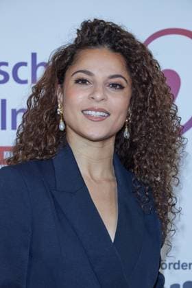 Patricia Meeden - Gaesteankunft zum 23. Deutschen Hoerfilmpreis 2025 im Colosseum Filmtheater in Berlin am 25.02.2025. 23.Deutscher Hoerfimpreis 2025