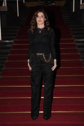 Rome, Italy: Rome, Palazzo Piacentini Mimit Aphrodite Award 2025, In the photo: Luisa Ranieri Rome Italy  - ZUMAp169 20250326_zea_p169_079 Copyright: xVincenzoxLandix
