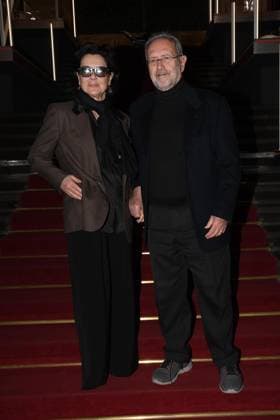Rome, Italy: Rome, Palazzo Piacentini Mimit Aphrodite Award 2025, In the photo: Monica Guerritore Roberto Zaccaria Rome Italy  - ZUMAp169 20250326_zea_p169_117 Copyright: xVincenzoxLandix