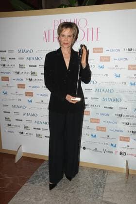 Rome, Italy: Rome, Palazzo Piacentini Mimit Aphrodite Award 2025, In the photo: Sonia Bergamasco Rome Italy  - ZUMAp169 20250326_zea_p169_140 Copyright: xVincenzoxLandix