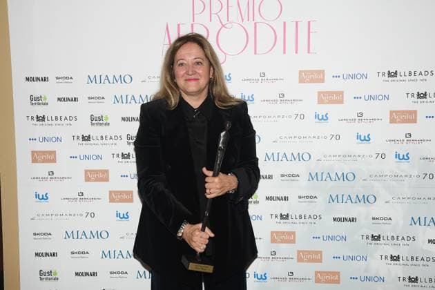 Rome, Italy: Rome, Palazzo Piacentini Mimit Aphrodite Award 2025, In the photo: Chiara Sbarigia Rome Italy  - ZUMAp169 20250326_zea_p169_162 Copyright: xVincenzoxLandix