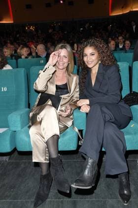 Valerie Niehaus und Patricia Meeden beim 23. DEUTSCHER HÖRFILMPREIS 2025 im Filmtheater Colosseum in Berlin am 25.03.2025
