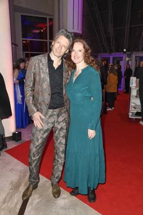 Lovis Willenberg und Deborah Kaufmann beim 23. DEUTSCHER HÖRFILMPREIS 2025 im Filmtheater Colosseum in Berlin am 25.03.2025