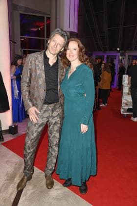 Lovis Willenberg und Deborah Kaufmann beim 23. DEUTSCHER HÖRFILMPREIS 2025 im Filmtheater Colosseum in Berlin am 25.03.2025
