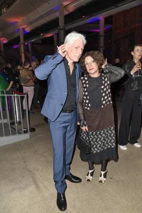 Philippe Brenninkmeyer und Adriana Altaras beim 23. DEUTSCHER HÖRFILMPREIS 2025 im Filmtheater Colosseum in Berlin am 25.03.2025
