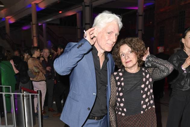 Philippe Brenninkmeyer und Adriana Altaras beim 23. DEUTSCHER HÖRFILMPREIS 2025 im Filmtheater Colosseum in Berlin am 25.03.2025