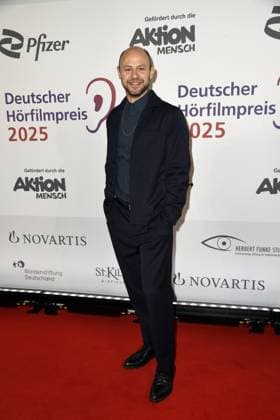 Moritz Fuehrmann beim 23. DEUTSCHER HÖRFILMPREIS 2025 im Filmtheater Colosseum in Berlin am 25.03.2025