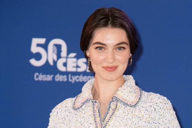 Cesar Des Lyceens 2025 Anamaria Vartolomei attending the Le Comte De Monte-Christo - Cesar Des Lyceens 2025 at La Sorbonne University in Paris, France on March 26, 2025. Photo by Aurore Marechal ABACAPRESS.COM Paris France  Copyright: xMarechalxAurore ABACAx