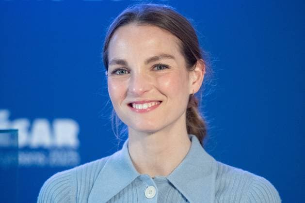 Cesar Des Lyceens 2025 Adele Simphal attending the Le Comte De Monte-Christo - Cesar Des Lyceens 2025 at La Sorbonne University in Paris, France on March 26, 2025. Photo by Aurore Marechal ABACAPRESS.COM Paris France  Copyright: xMarechalxAurore ABACAx