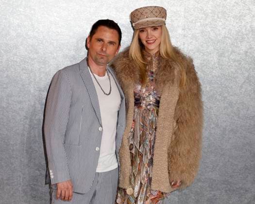 MobLand Global Premiere, Odeon Luxe in Leicester Square, London - 27 Mar 2025 Matt Bellamy and Elle Evans attend the MobLand Global Premiere at Odeon Luxe in Leicester Square, London. London United Kingdom Copyright: xCatxMorleyx xSOPAxImagesx Cat Morley_MobLand Global Premiere_Matt Bellamy and Elle Evans_4746