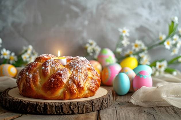 Easter symbols, Easter cakes and eggs, on a wooden table embody the joy of the holiday and the importance of the heritage of tradition. , 57132048.jpg, easter, easter cake, multicolored, eggs, wooden, table, incredible, image, symbols, joy, tradition, heritage, holiday, easter table, importance, traditions, culture, delicious, dessert, bright, decoration, holiday dcor, easter pastry, traditional, religious, rite, symbolism, freshness, easter dinner, easter supper, national holiday, family values, sunday, food, treats, bright colors, folk art, easter traditions, spring holiday, festive dessert, bright holiday, home comfort, family comfort, joyful event, festive table, fun RECORD DATE NOT STATED