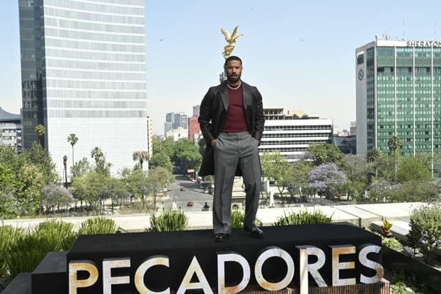 Sinners photocall at Angel of Independence Featuring: Michael B. Jordan Where: Mexico City, Mexico When: 30 Mar 2025 Credit: Carlos Tischler EyePix INSTARimages EDITORIAL USE ONLY. NOT FOR USE BY NEWSPAPERS BASED IN THE UK. Copyright: xx instar54634695