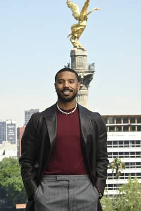 Sinners photocall at Angel of Independence Featuring: Michael B. Jordan Where: Mexico City, Mexico When: 30 Mar 2025 Credit: Carlos Tischler EyePix INSTARimages EDITORIAL USE ONLY. NOT FOR USE BY NEWSPAPERS BASED IN THE UK. Copyright: xx instar54634700