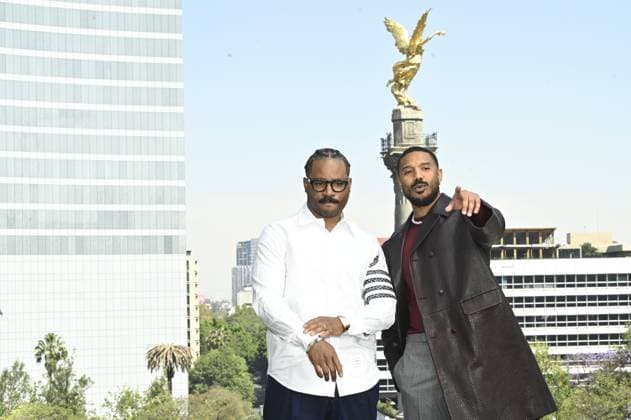 Sinners photocall at Angel of Independence Featuring: Michael B. Jordan, Ryan Coogler Where: Mexico City, Mexico When: 30 Mar 2025 Credit: Carlos Tischler EyePix INSTARimages EDITORIAL USE ONLY. NOT FOR USE BY NEWSPAPERS BASED IN THE UK. Copyright: xx instar54634705
