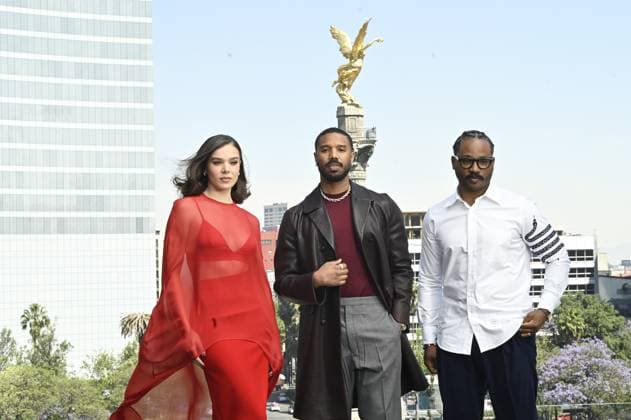 Sinners photocall at Angel of Independence Featuring: Michael B. Jordan, Ryan Coogler, Hailee Steinfeld Where: Mexico City, Mexico When: 30 Mar 2025 Credit: Carlos Tischler EyePix INSTARimages EDITORIAL USE ONLY. NOT FOR USE BY NEWSPAPERS BASED IN THE UK. Copyright: xx instar54634714
