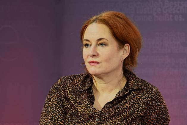 Leipziger Buchmesse, Book Fair Leipzig, Sachsen - vom 27.03. bis 30.03.2025. Katrin Schumacher, deutsche Literaturwissenschaftlerin, Journalistin und Schriftstellerin. Sie ist Juryvorsitzende des Preises der Leipziger Buchmesse