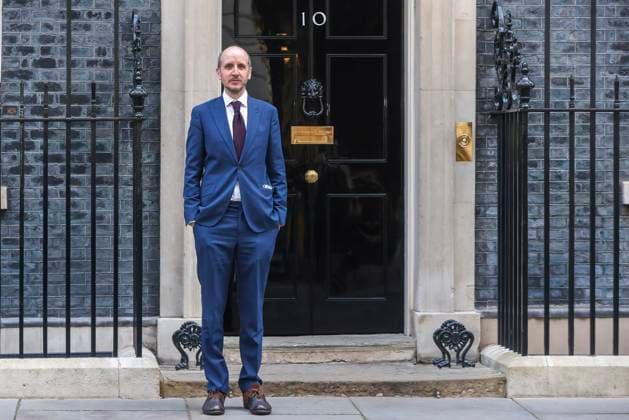 Entertainment Themen der Woche KW14 Entertainment Bilder des Tages . 31 03 2025. London, United Kingdom. Writer of Drama Adolescence Jack Thorne in Downing Street. Writer of drama Adolescence , Jack Thorne, in Downing Street following meeting with PM Kier Starmer at No10.  xMartynxWheatleyx xi-Imagesx IIM-25853-0009