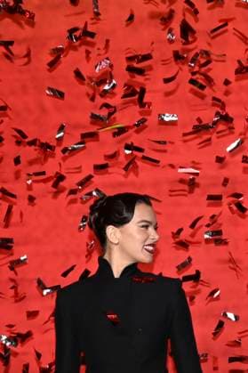 March 31, 2025, Mexico City, Ciudad de Mexico, Mexico: Actress Hailee Steinfeld attends the red carpet for the movie Sinners at Plaza Universidad. on March 31, 2025 in Mexico City, Mexico. Mexico City Mexico - ZUMAe321 20250331_zea_e321_030 Copyright: xCarlosxTischlerx