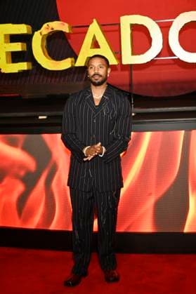 March 31, 2025, Mexico City, Ciudad de Mexico, Mexico: Actor Michael B. Jordan attends the red carpet for the movie Sinners at Plaza Universidad. on March 31, 2025 in Mexico City, Mexico. Mexico City Mexico - ZUMAe321 20250331_zea_e321_021 Copyright: xCarlosxTischlerx