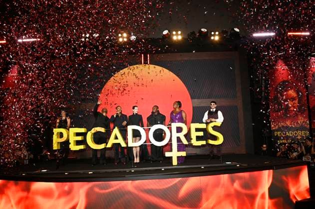 March 31, 2025, Mexico City, Ciudad de Mexico, Mexico: (L-R) Ryan Coogler, Michael B. Jordan, Hailee Steinfeld, Miles Caton and Wunmi Mosaku attend the red carpet for the movie Sinners at Plaza Universidad. on March 31, 2025 in Mexico City, Mexico. Mexico City Mexico - ZUMAe321 20250331_zea_e321_132 Copyright: xCarlosxTischlerx