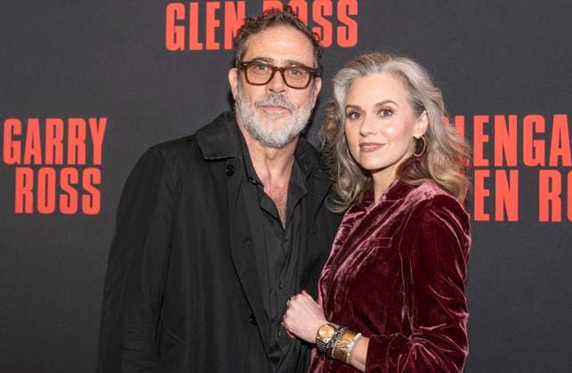 March 31, 2025, New York, New York, USA: Jeffrey Dean Morgan and Hilarie Burton attend opening night of Broadway Revival Glengarry Glen Ross at Palace Theatre in New York on March 31, 2025 New York USA - ZUMAr339 20250331_znp_r339_016 Copyright: xLevxRadinx