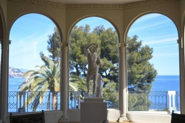 Illustration - City of Nice - France Villa & Jardins Ephrussi de Rothschild a Saint Jean Cap Ferrat. France on April 2, 2025. Photo by Lionel Urman ABACAPRESS.COM Nice France  Copyright: xUrmanxLionel ABACAx